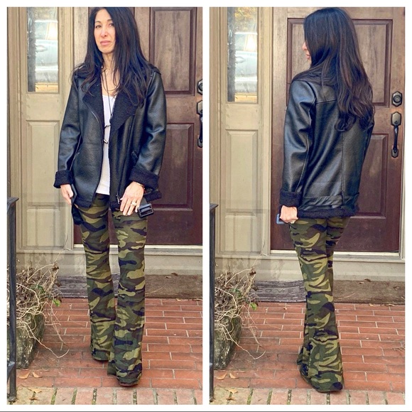 ✨LAST ONE✨Camouflage bell flare pants - Picture 6 of 7